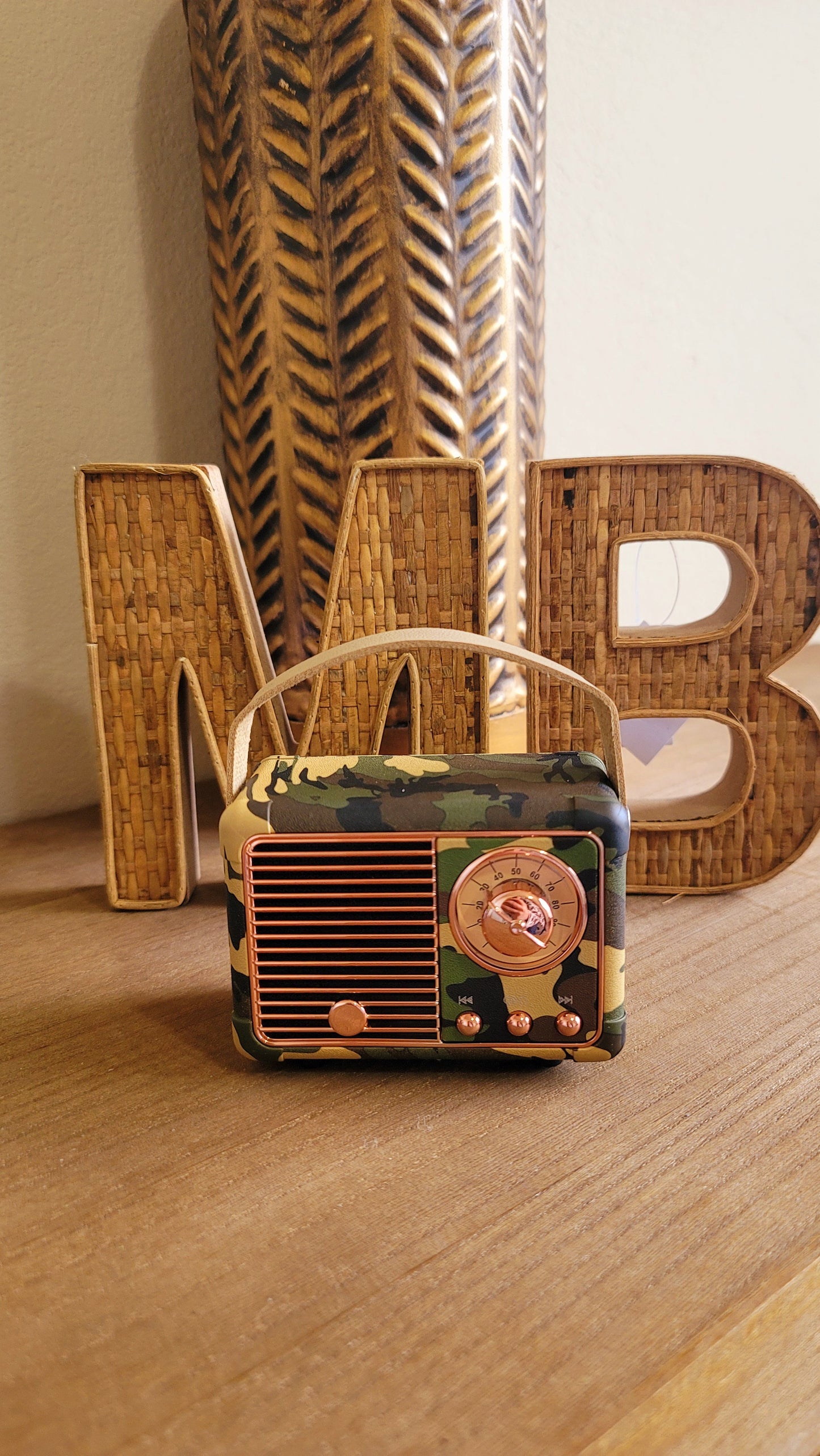 Retro Camo Wireless Speaker