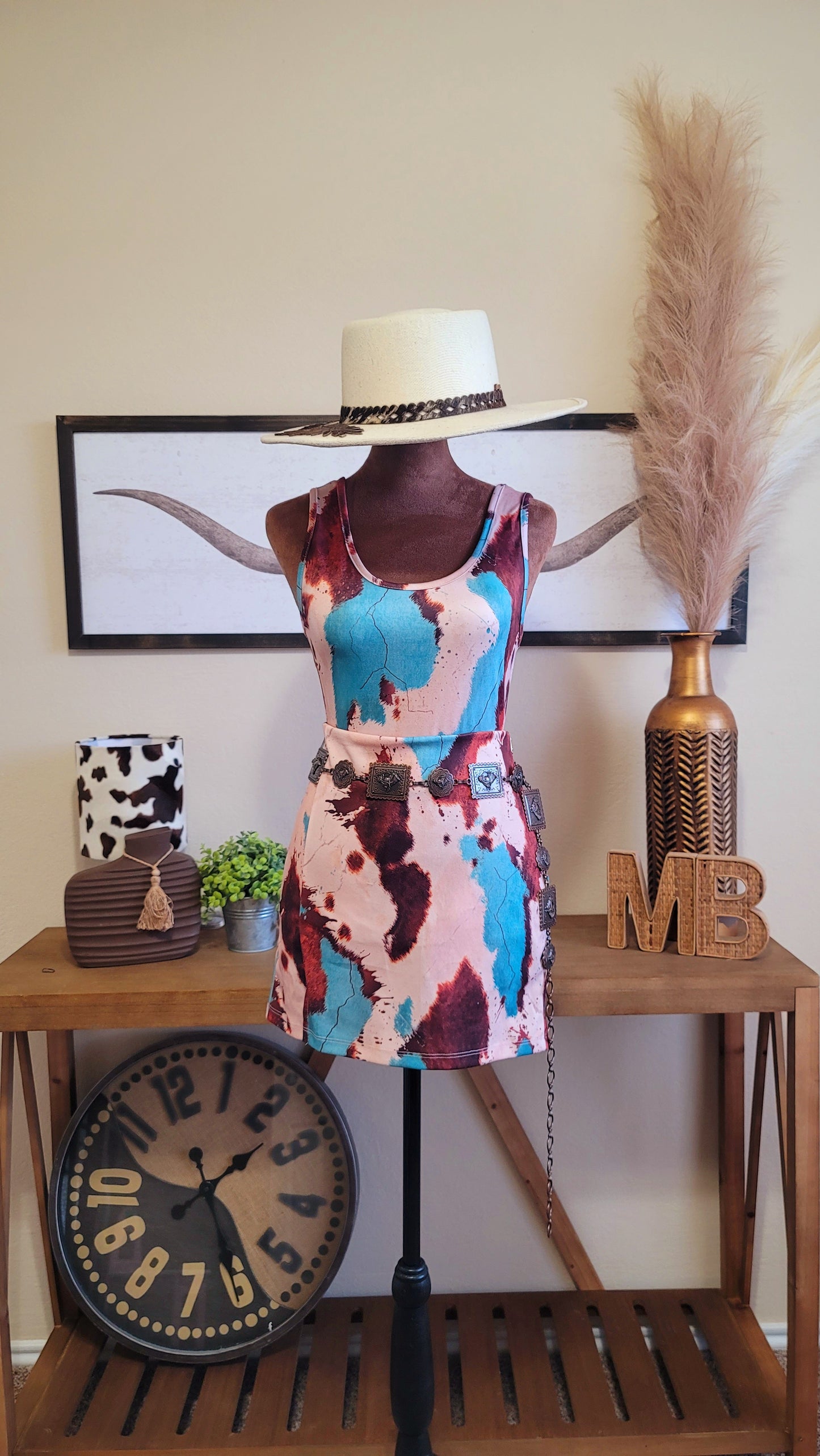 Turquoise Cowgirl Set