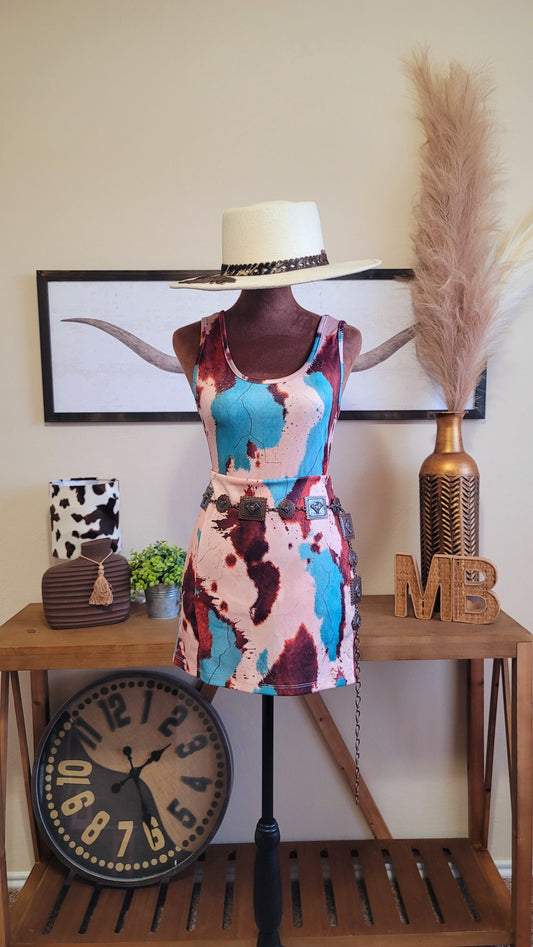 Turquoise Cowgirl Set