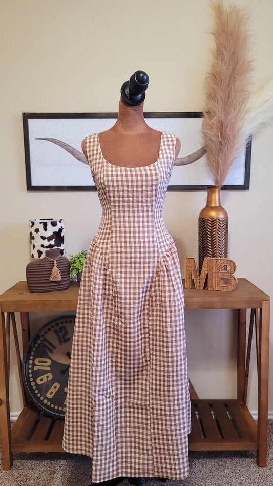 Basque Waist Dress