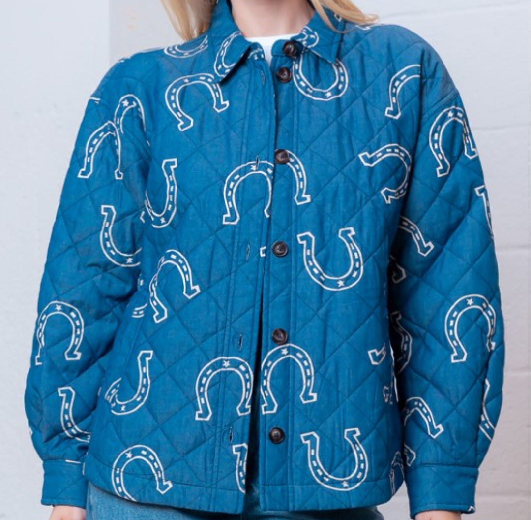 Quilted Horseshoe Jacket